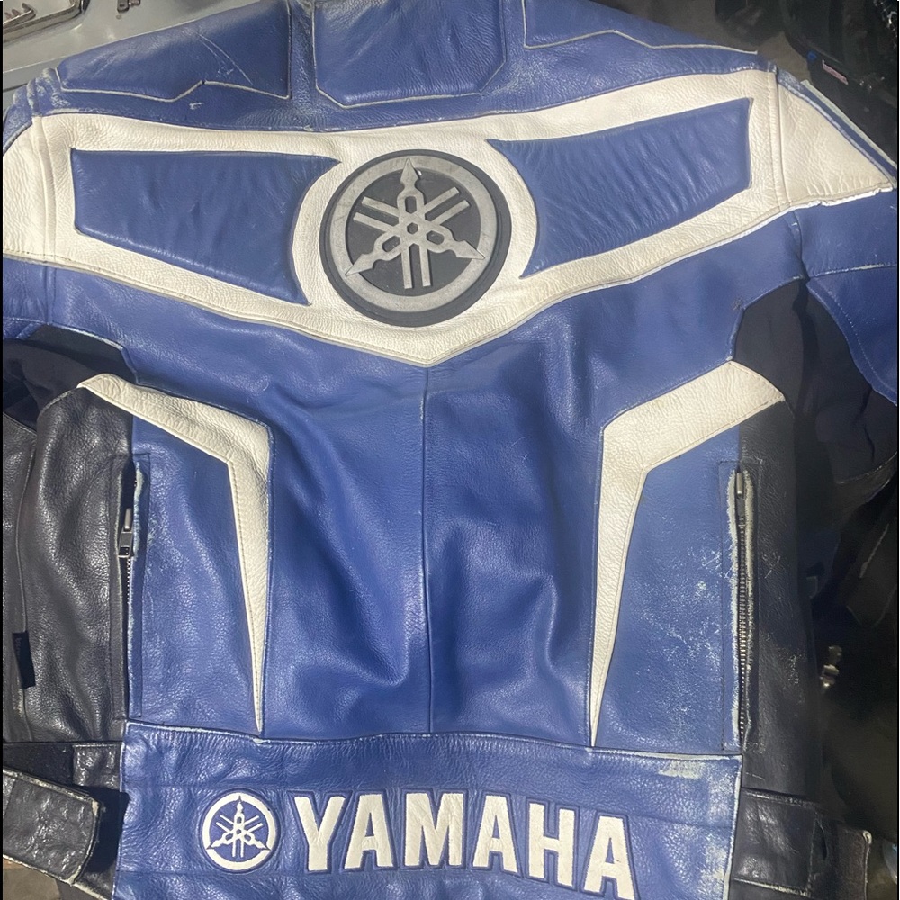 Authentic Yamaha leather jacket/Hein Gericke